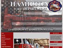 Tablet Screenshot of hamiltonfd.org